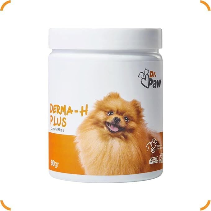 Derma H Plus/Deri Ve Tüy Sağlığı Desteklyici, Dökülme Önleyici Premium Tablet/Küçük Irk Köpekler İçin (60 adet/90 gr)