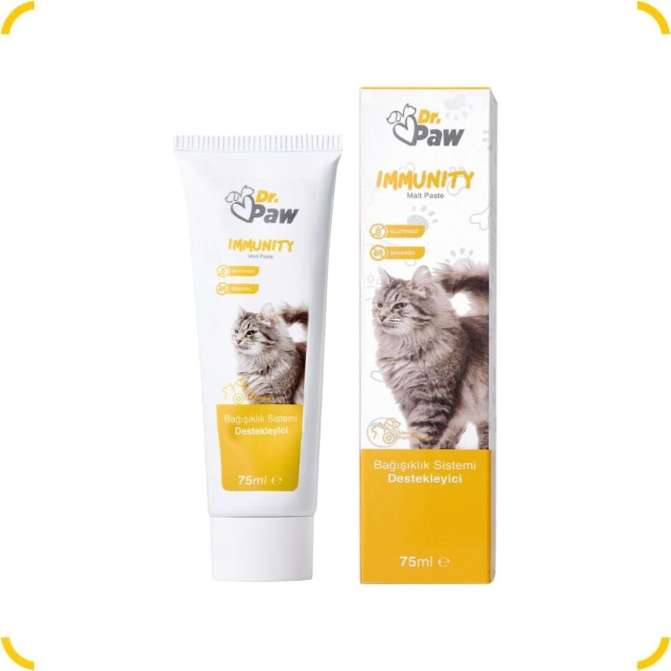 Immunity Malt Paste: Bağışıklık Sistemi Güçlendirici Premium Kedi Maltı (75ml/100gr)