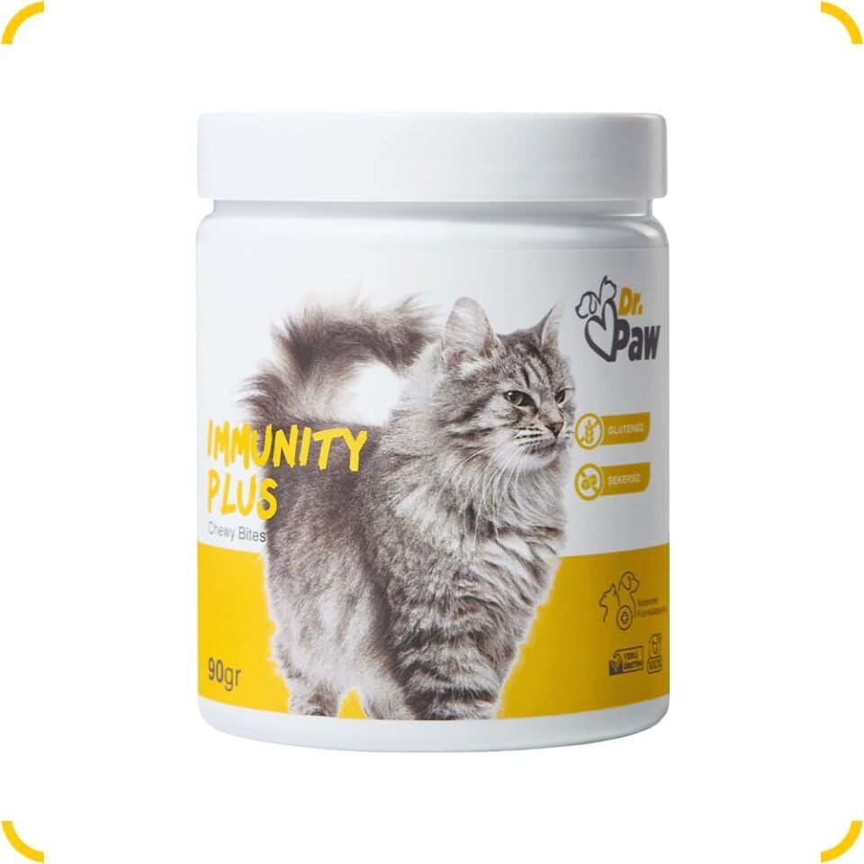Immunity Plus/Bağışıklık Sistemi Destekleyici Premium Tablet/Kediler İçin (60 adet/90 gr)