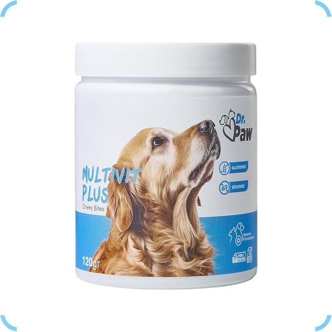 Multivit Plus/Günlük Vitamin İhtiyacı Premium Tablet/Köpekler İçin (60 adet/120 gr)