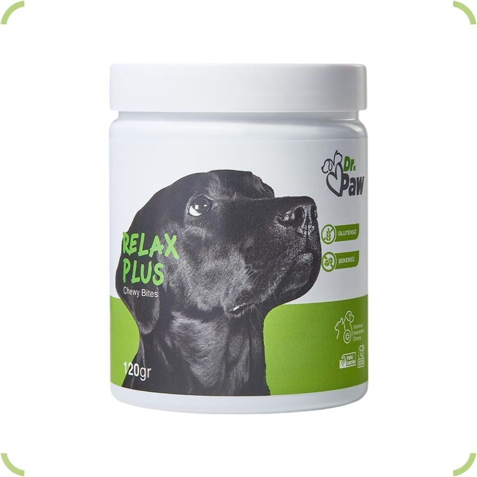 Relax Plus/Stres Azaltıcı ve Rahatlatıcı Premium Köpek Tableti (60 adet/120 gr)