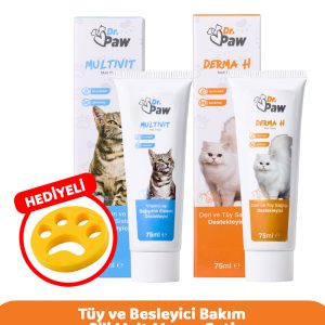 Tüy ve Besleyici Bakım 2’li Malt Macun Seti (Multivit & Derma H)