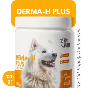 Derma H Plus - Tüy Ve Cilt Sağlığı Destekleyici Çiğnenebilir Tablet, Köpekler Için