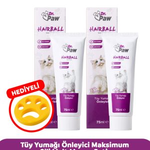 Tüy Yumağı Önleyici Maksimum 2’li Malt Macun Seti – Hairball Formüllü
